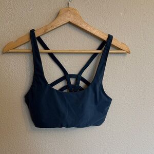 Vuori Pool Blue Yosemite Sports Bra